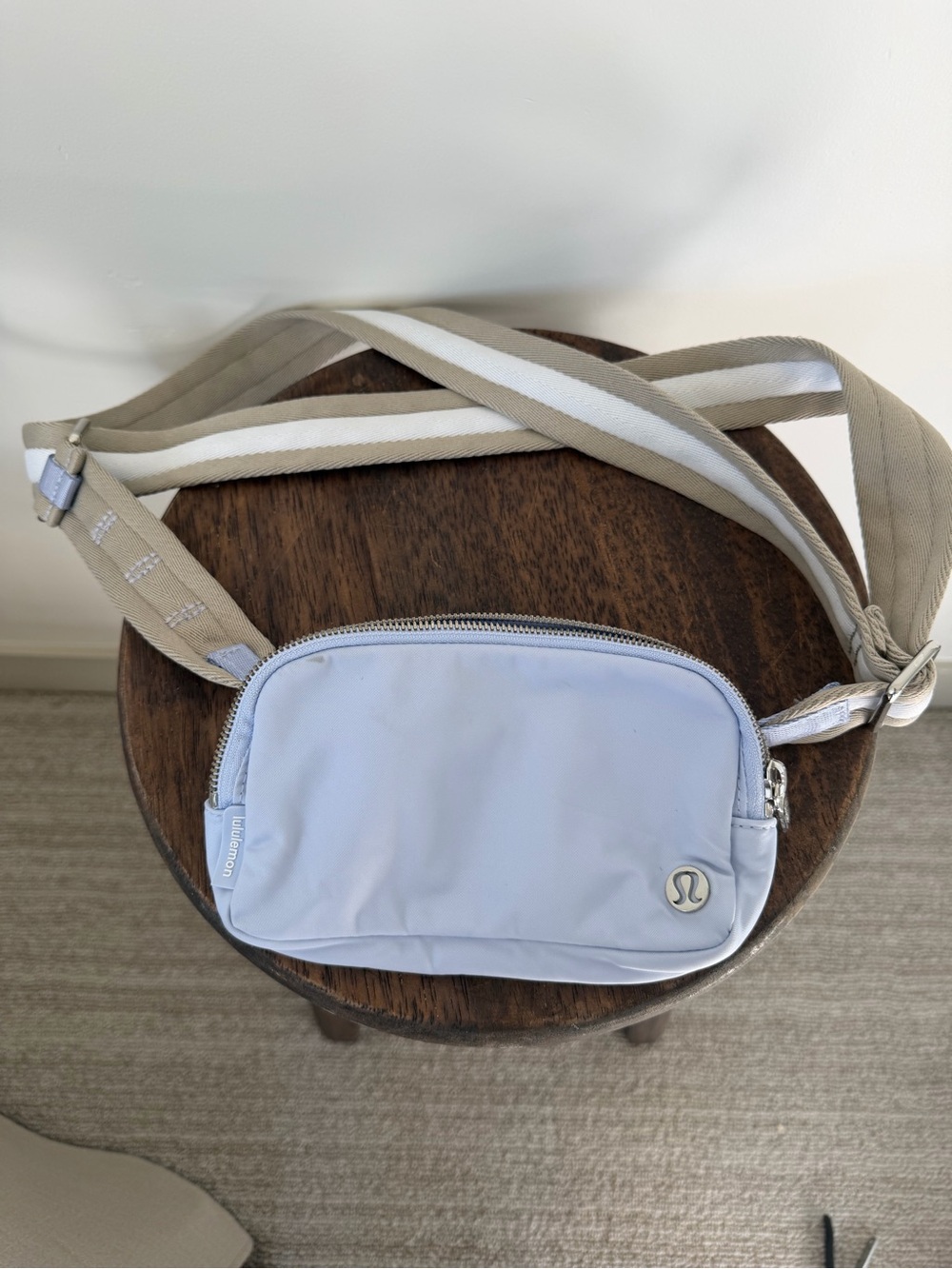 Hard to find lululemon athletica Light Blue Crossbody Bag